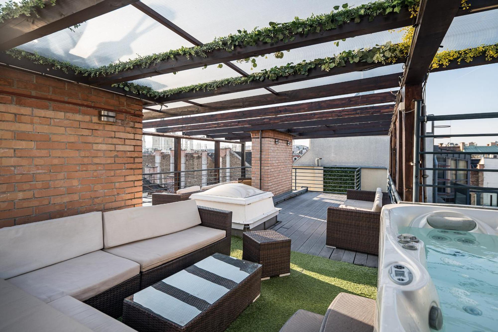 Budapest Harmony Apartments Rum bild