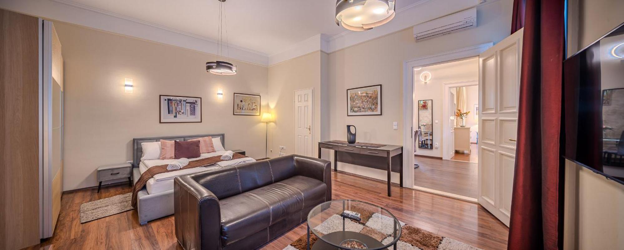 Budapest Harmony Apartments Rum bild